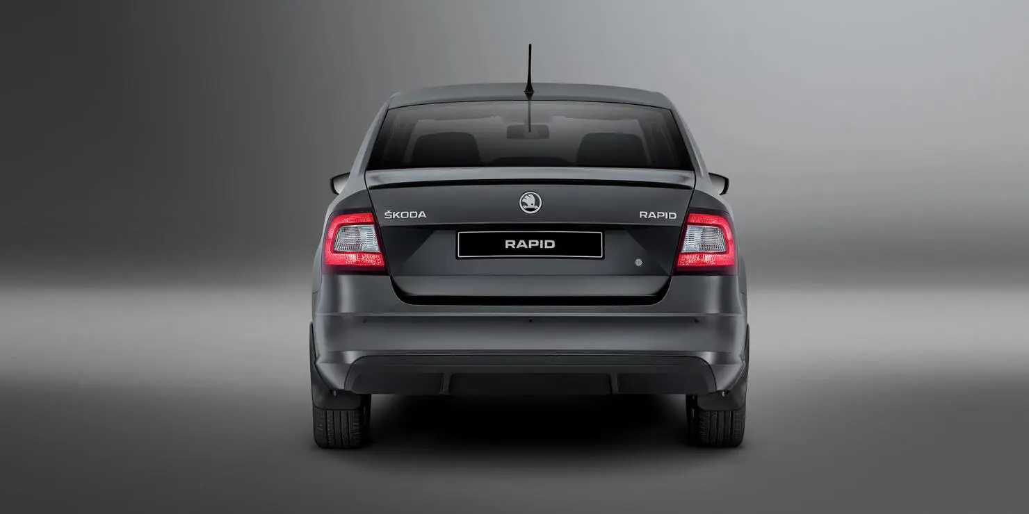 Skoda Rapid Matte Black Edition Images