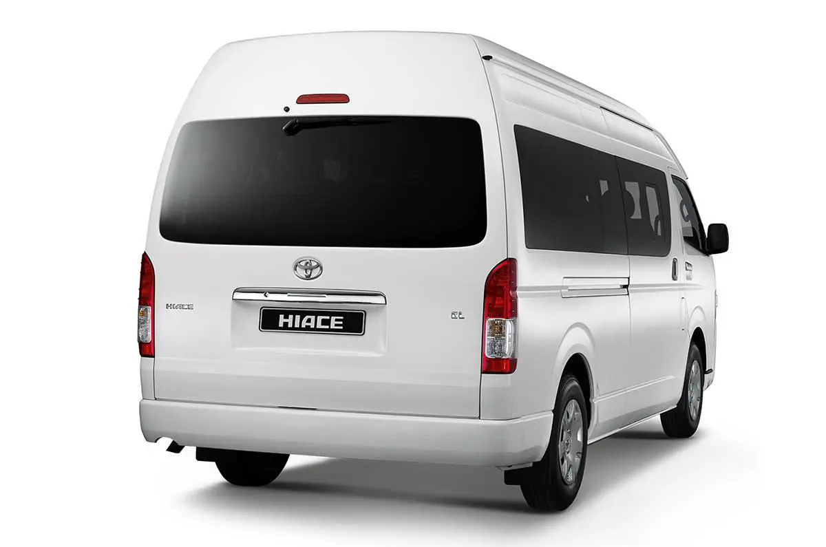 Hiace Rear View Toyota Hiace GL Images