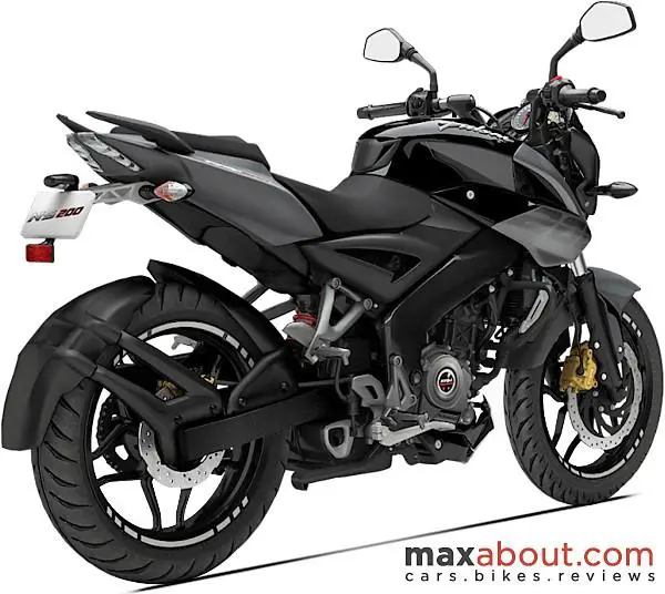 2017 Bajaj Pulsar NS200 Rear View