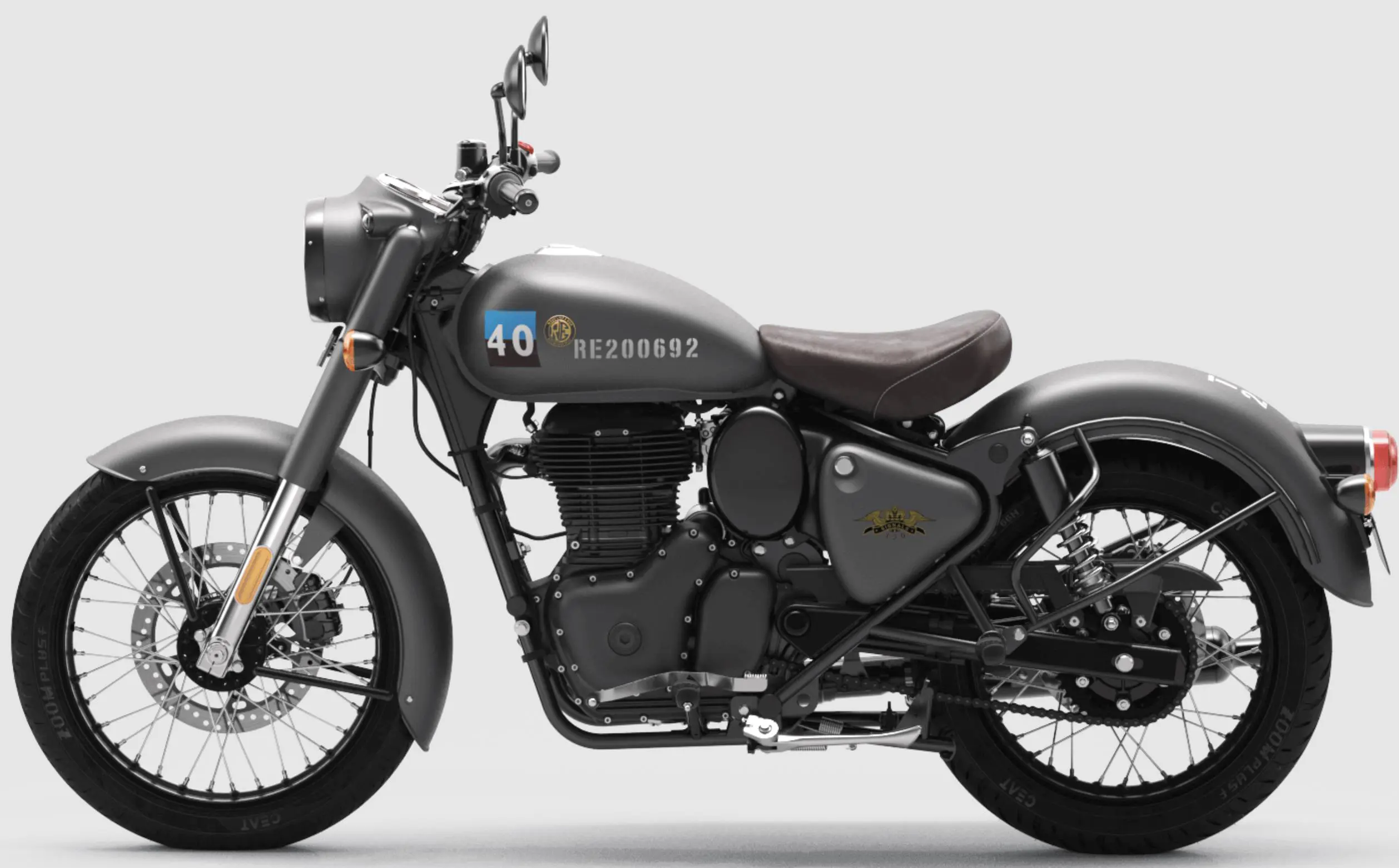 2022 RE Classic 350 Signals Marsh Grey Side