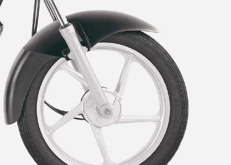 Bajaj CT 100 Alloy Wheel Design