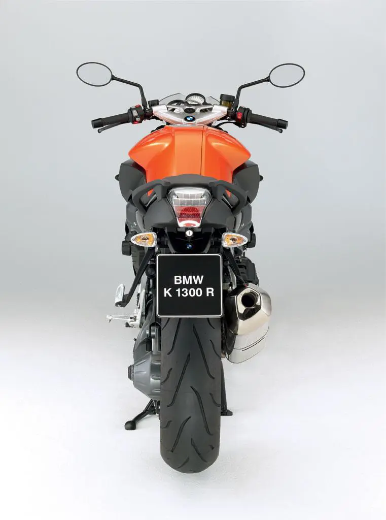 BMW K1300R Rear View