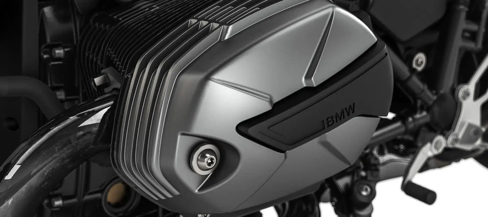 BMW R nineT Engine Closeup Shot