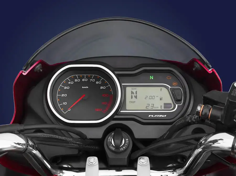 Bajaj Platina 110 ABS Instrument Console