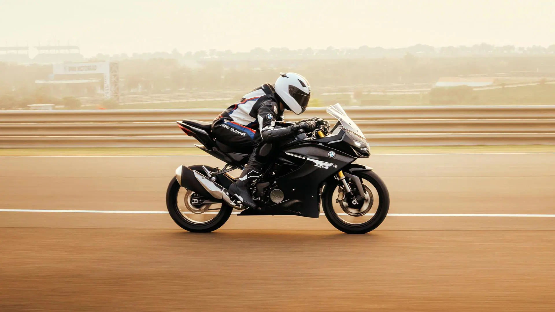 BMW G310RR Action Shot 1