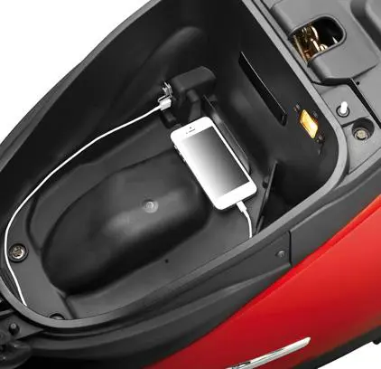 Hero Duet Underseat Charger Provision