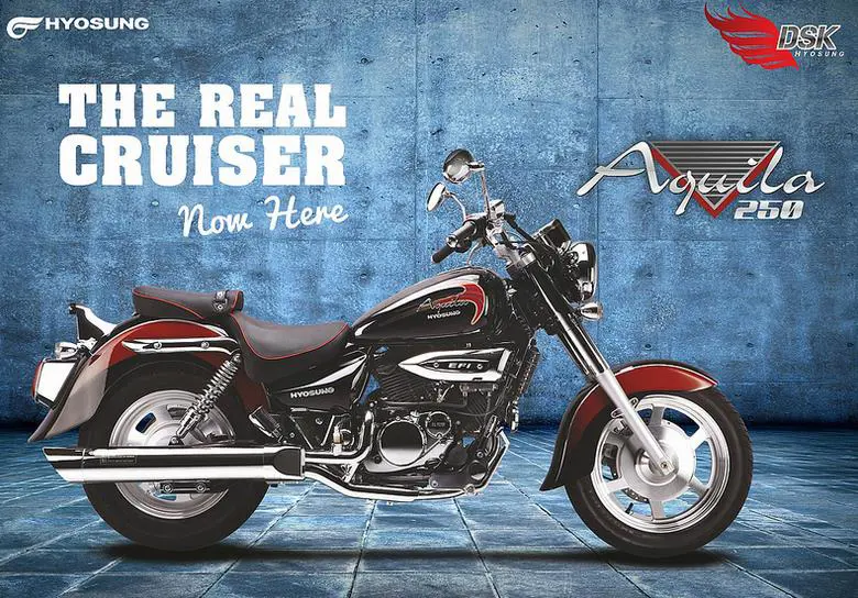 Hyosung GV250 Aquila - The Real Cruiser