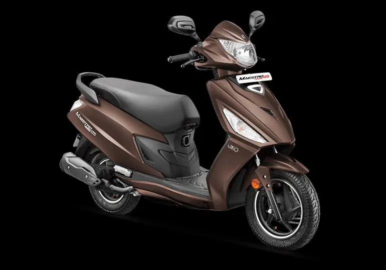 Hero Maestro Edge 125 in Matte Brown Color