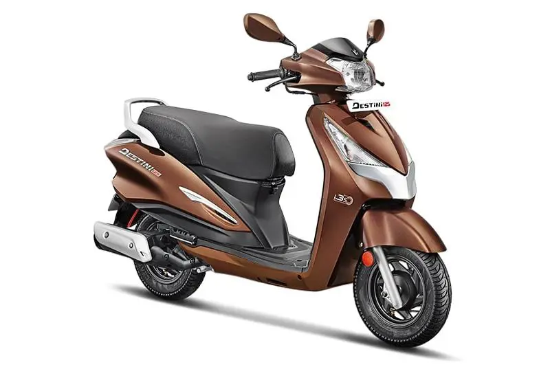 Hero Destini 125 in Chestnut Bronze Color
