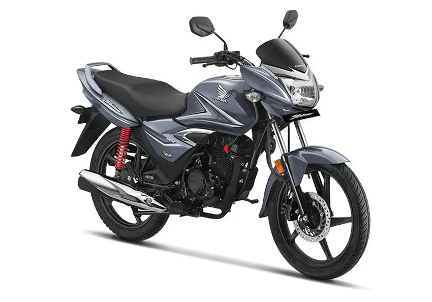 Honda Shine 125 Rear 3-Quarter View
