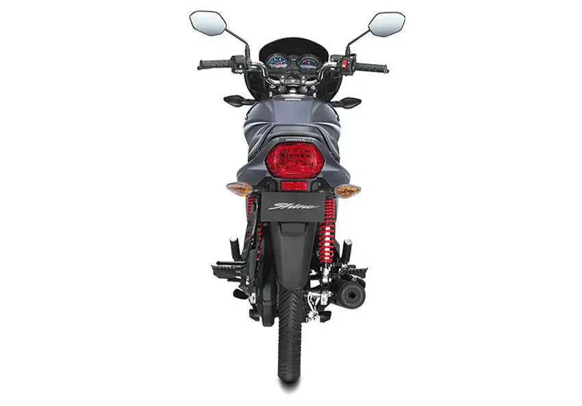Honda Shine 125 Rear View