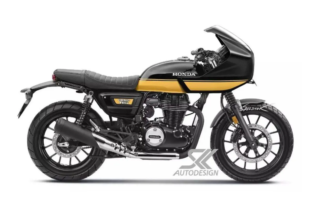 Honda CB350 Cafe Racer ₹200,000 ₹219,357, Specifications