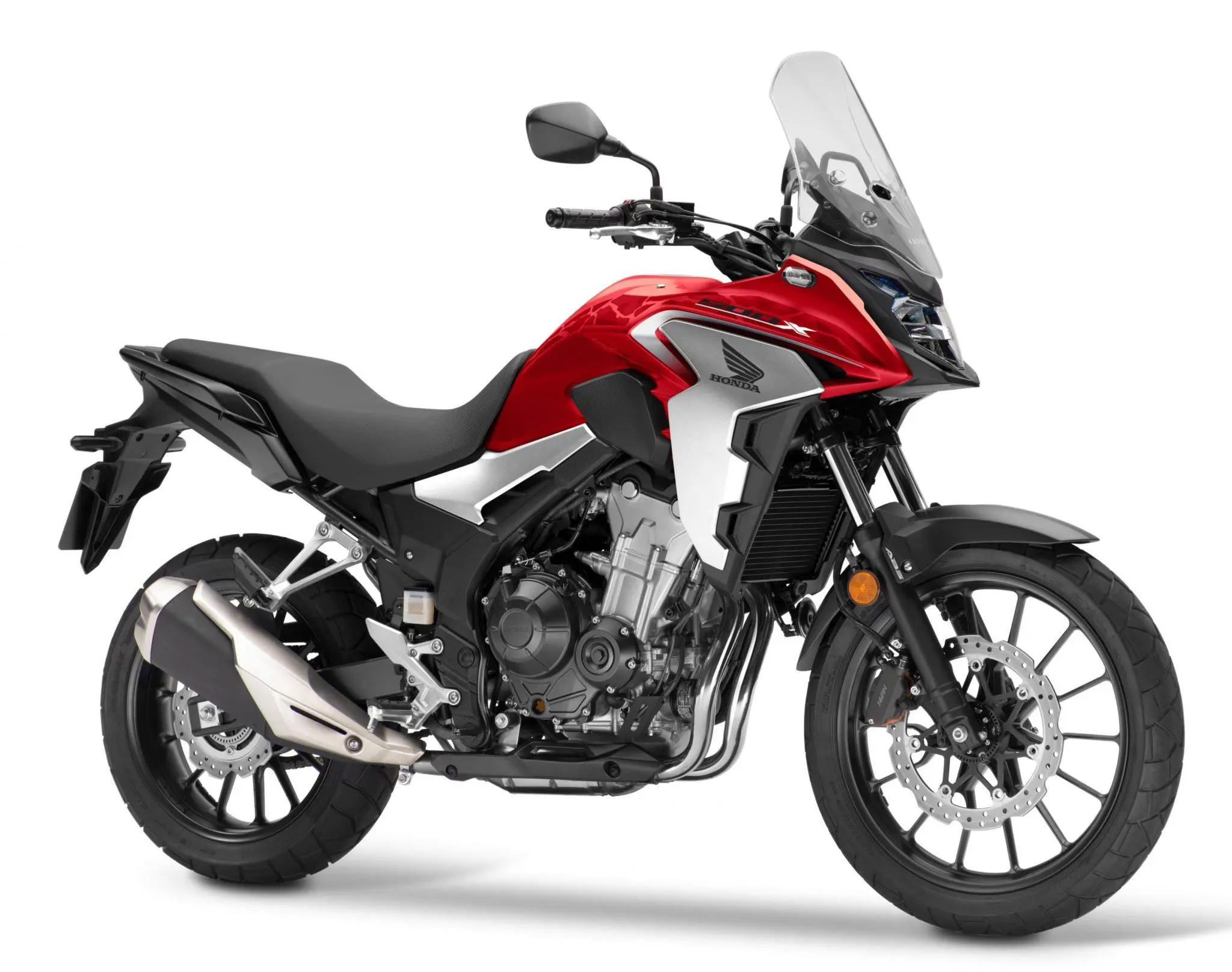Honda CB500X Front 3-Quarter View
