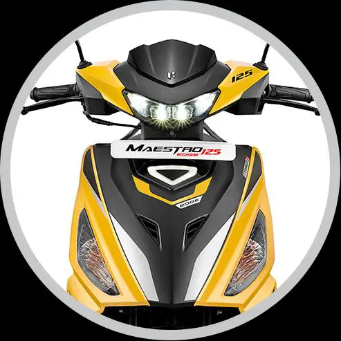 Hero Maestro Edge 125 Front Design