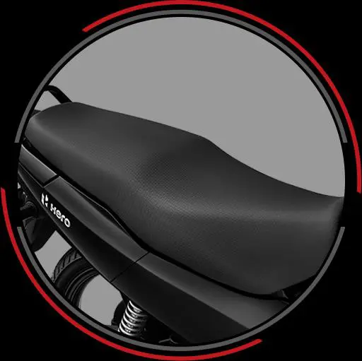 Hero Super Splendor All Black Seat