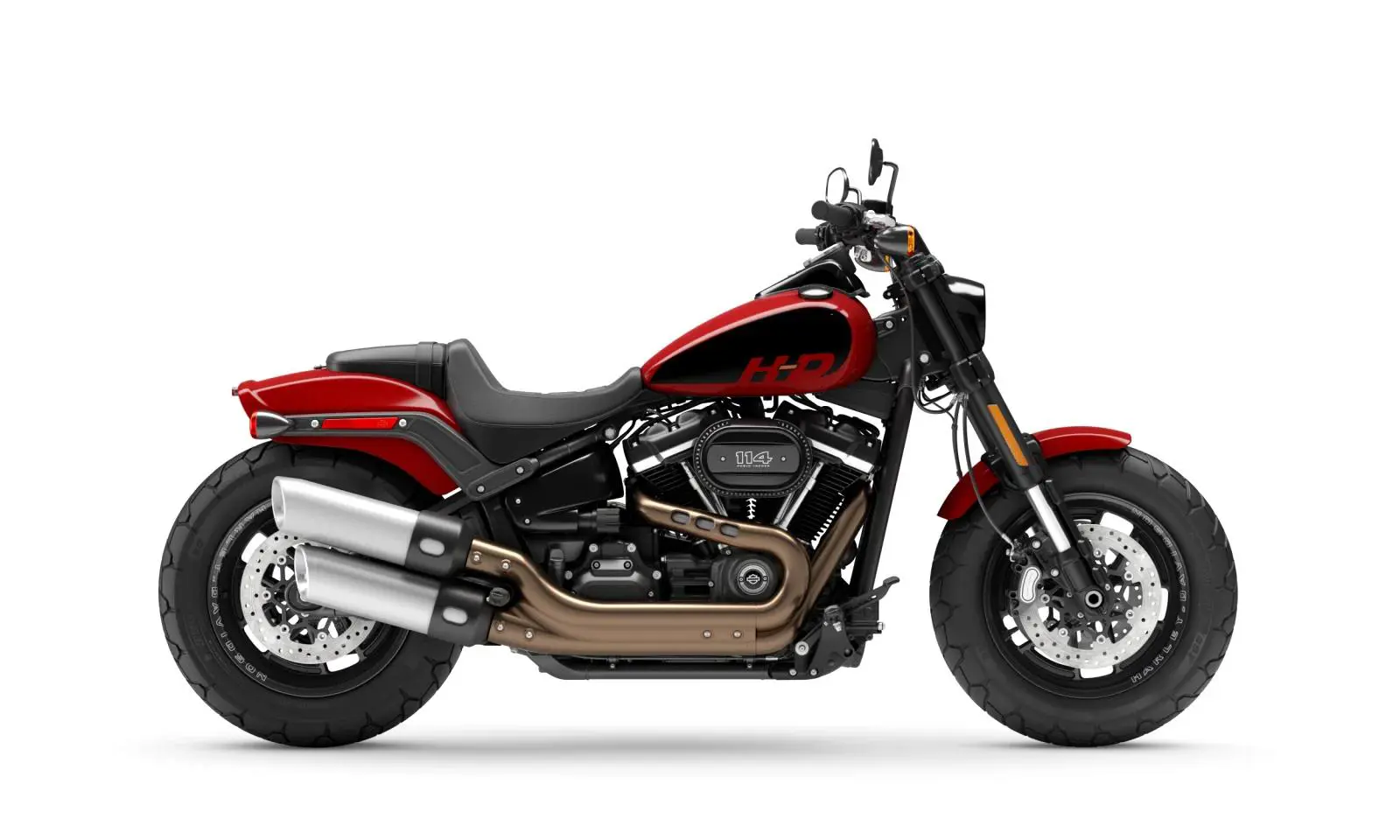 Harley Davidson Fat Bob Redline Red