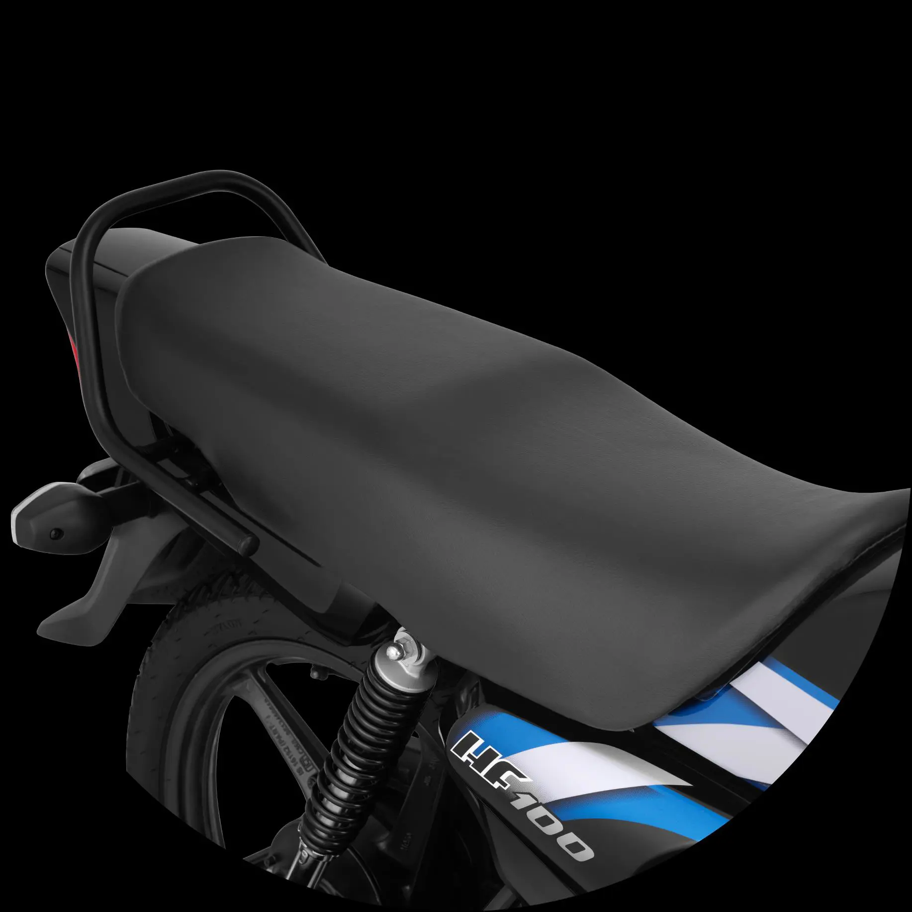 Hero HF 100 Long Seat for All Road Comfort