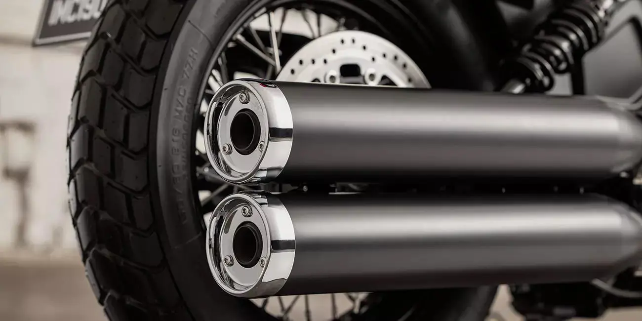 Indian Scout Bobber Twenty Exhaust System
