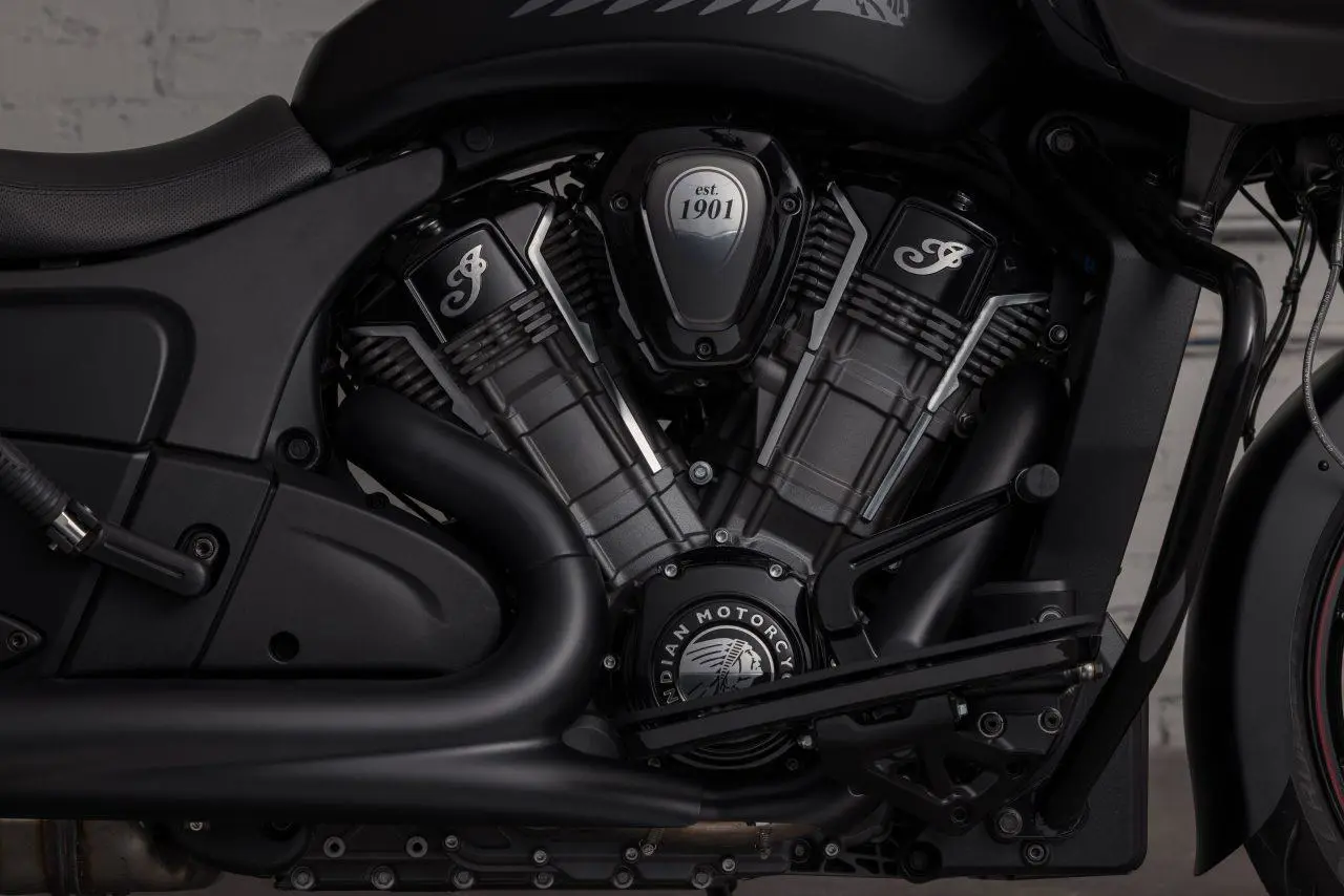 Indian Challenger Dark Horse Engine