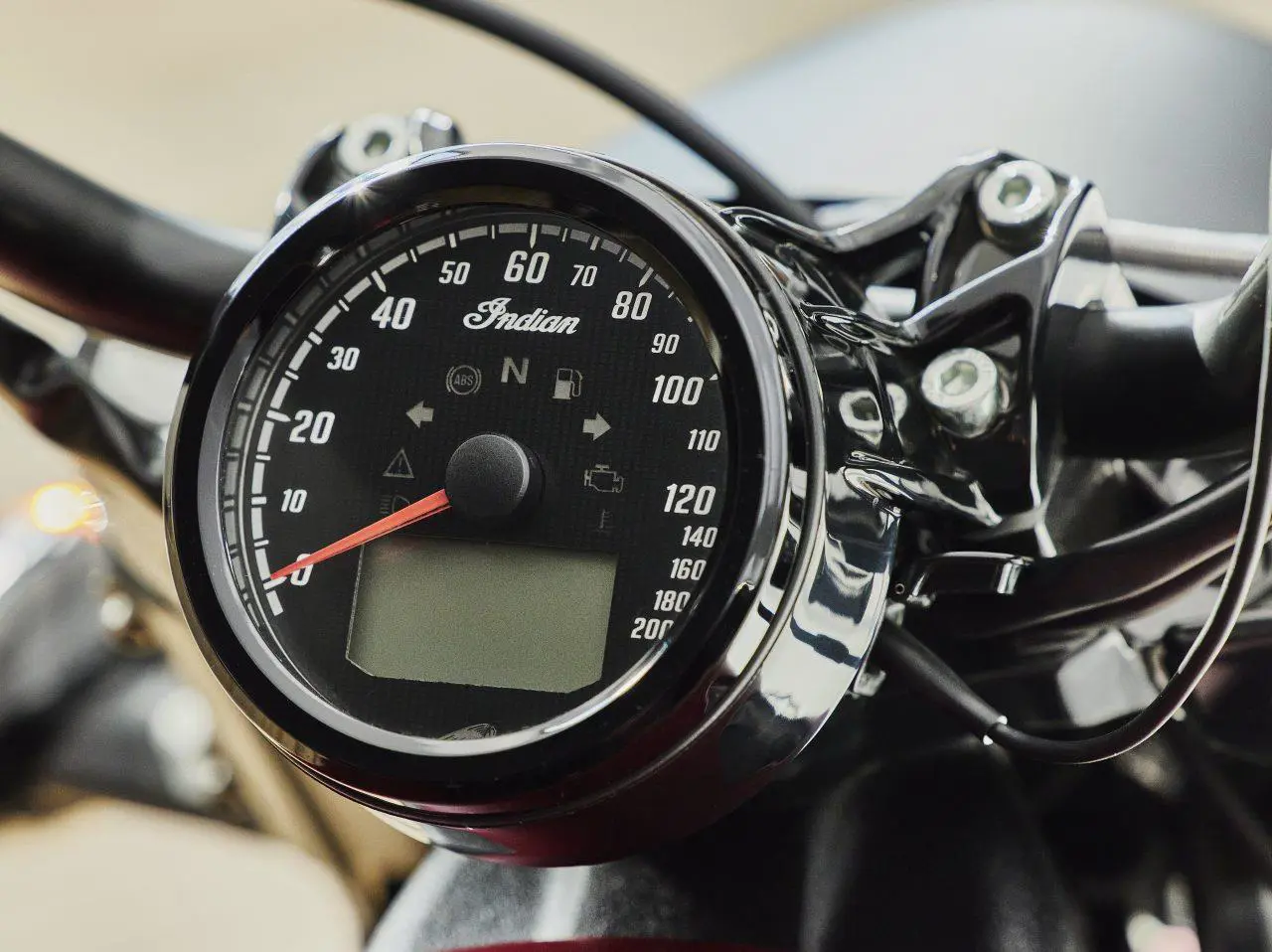 Indian Scout Bobber Instrument Console