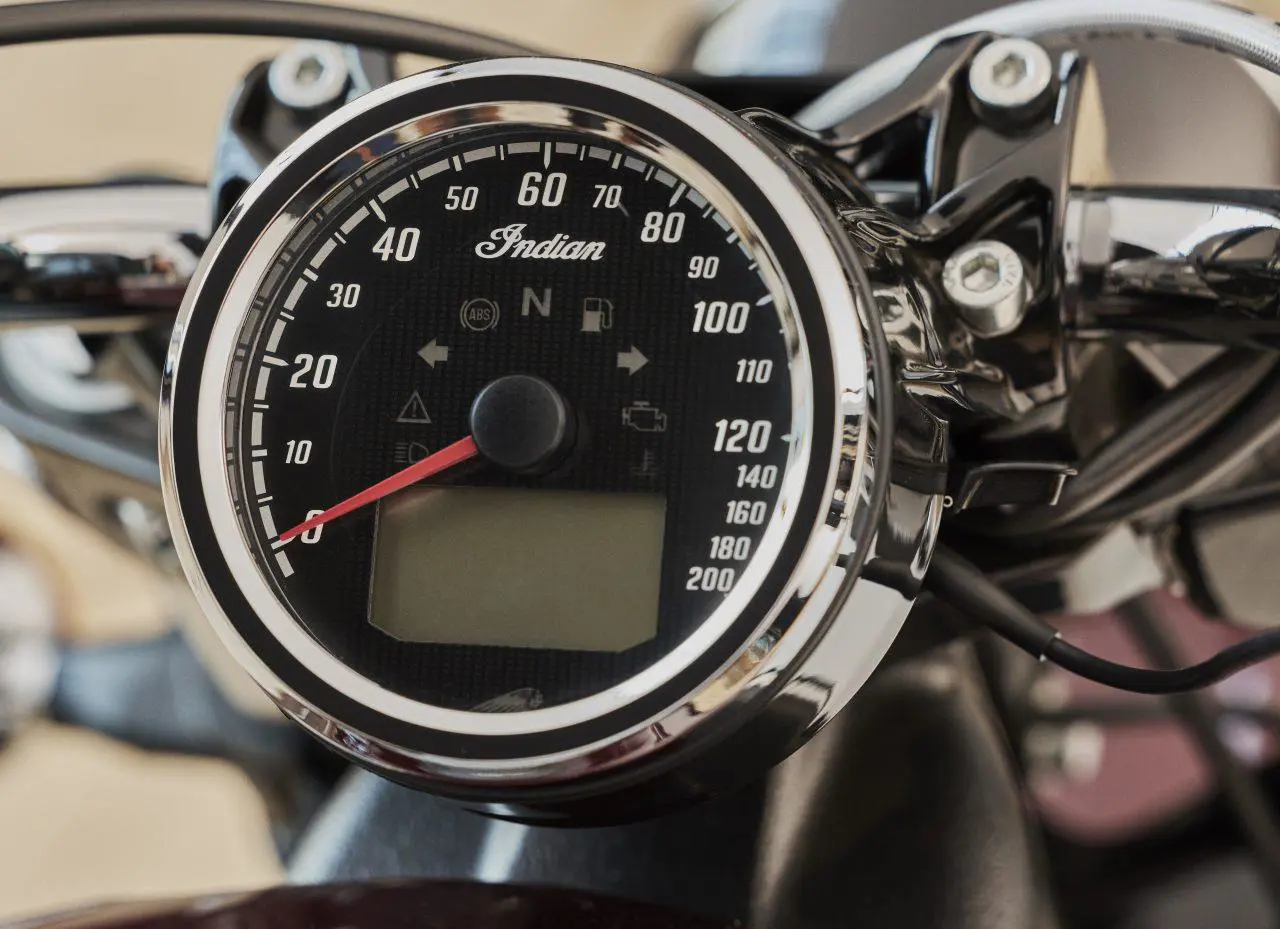 Indian Scout Instrument Console