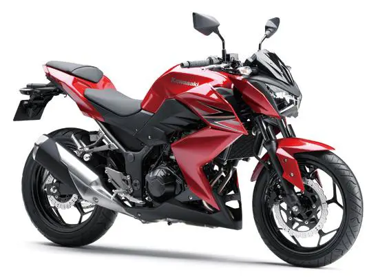 Kawasaki Z250 Front 3-Quarter