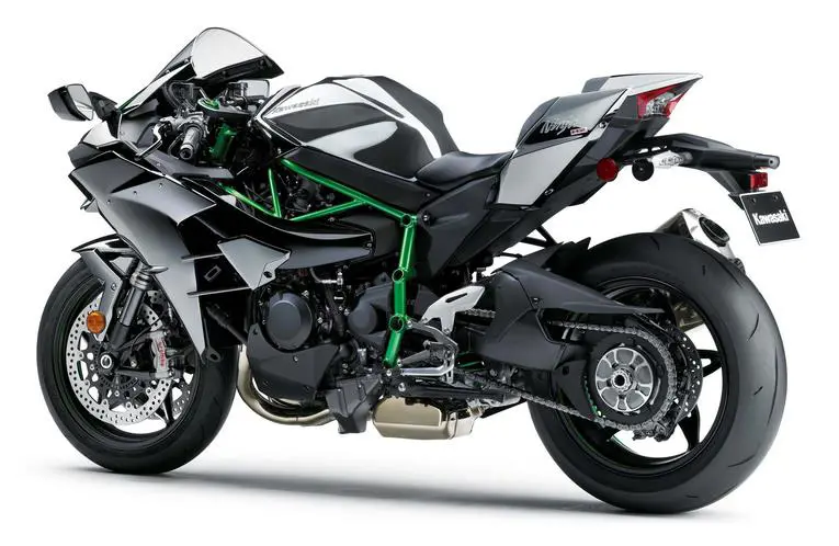Kawasaki Ninja H2 Rear 3-Quarter