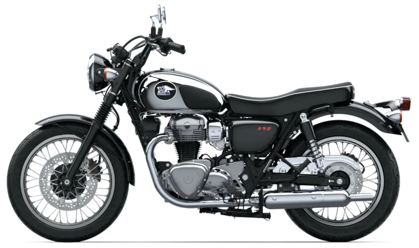 Kawasaki Meguro K3 Side View