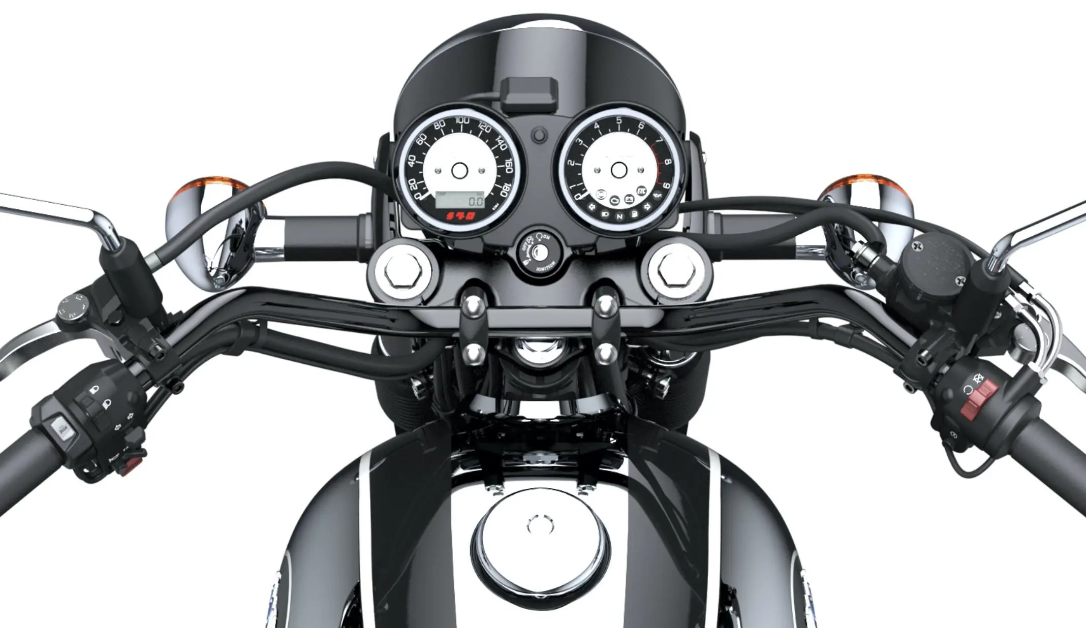 Kawasaki Meguro K3 Top View