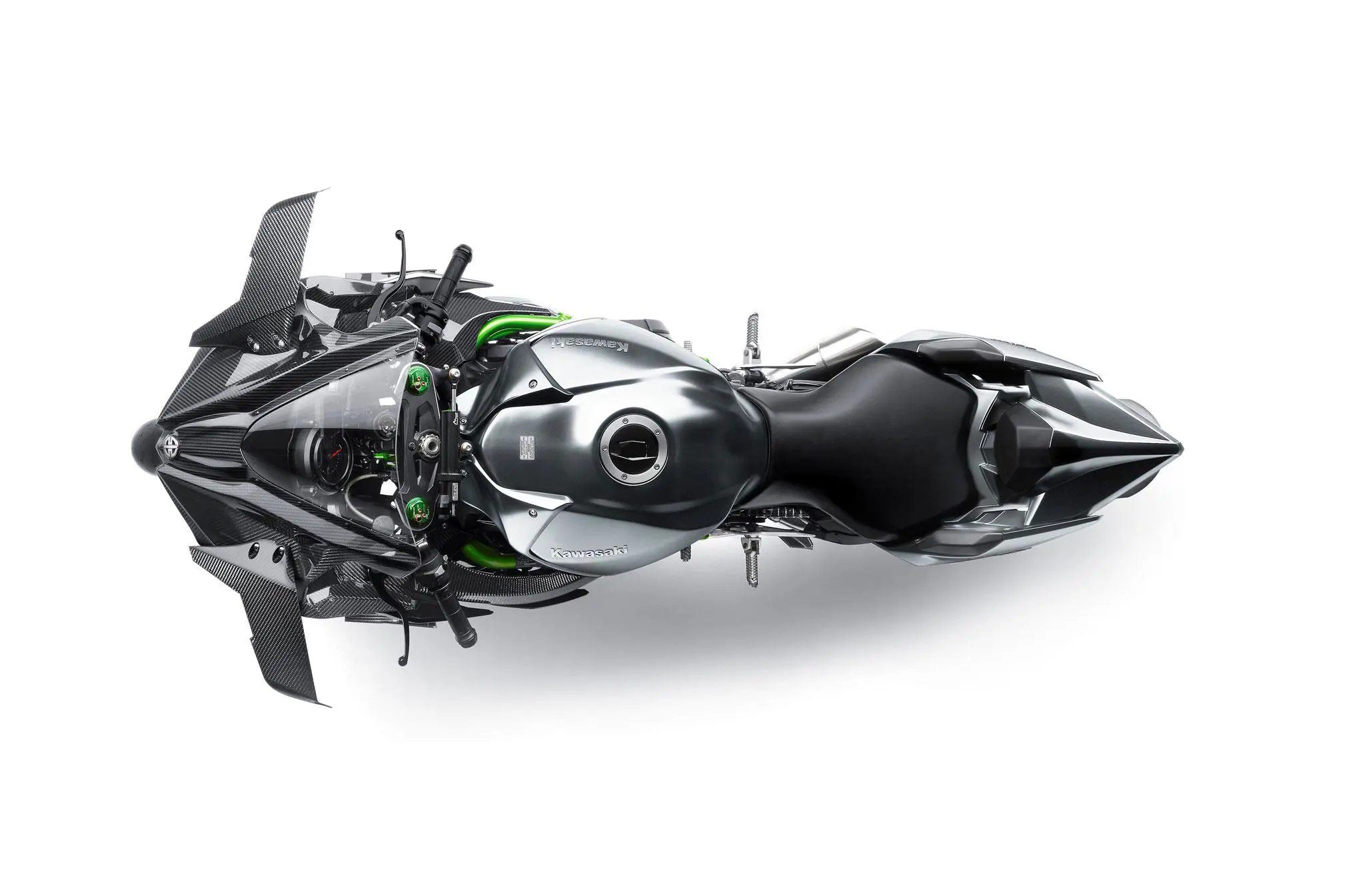 Kawasaki Ninja H2R Top View