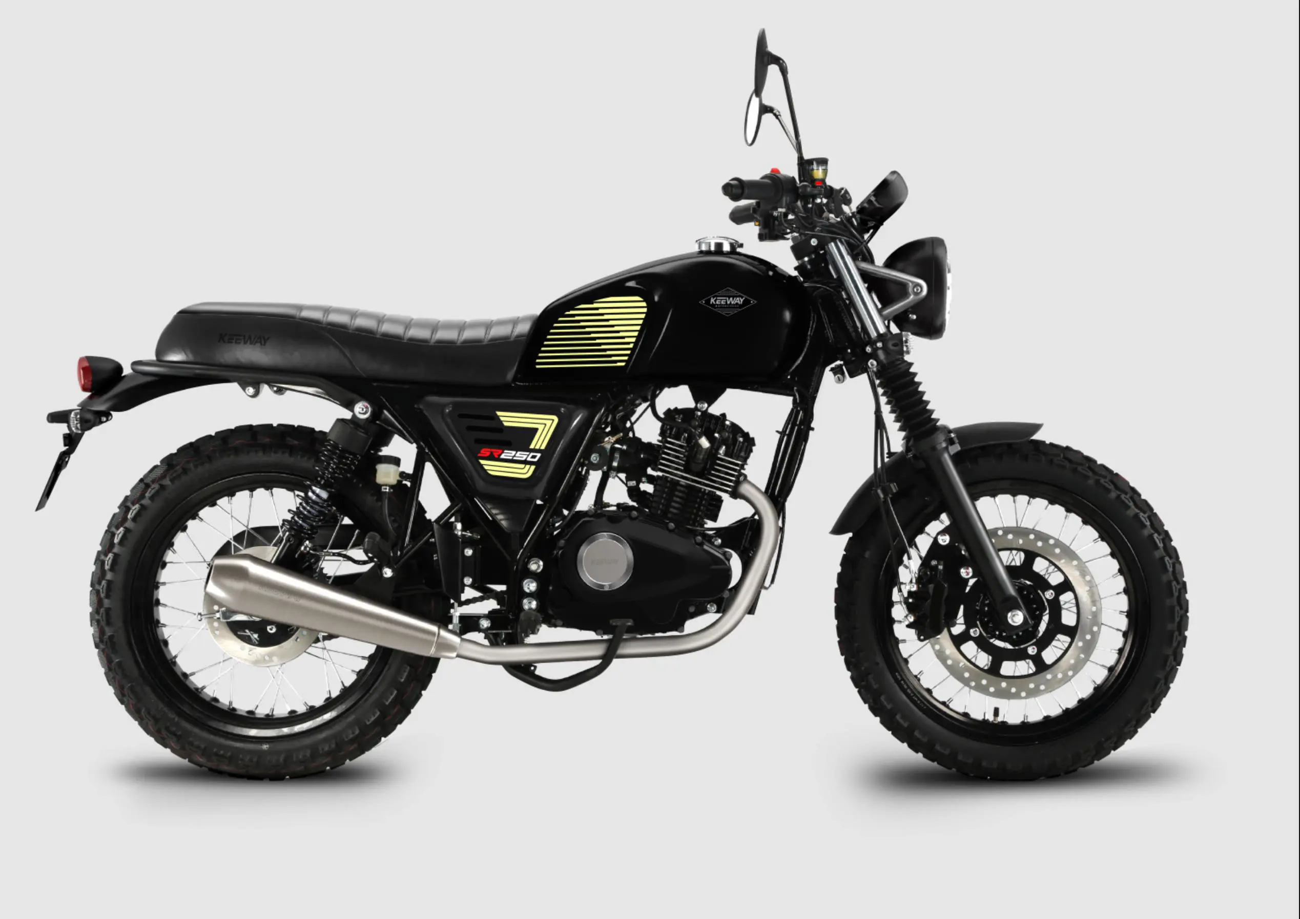 Keeway SR 250 in Glossy Black Colour