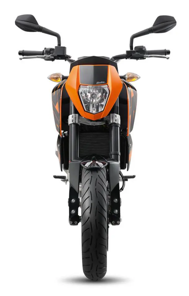 New KTM 690 Duke Front View