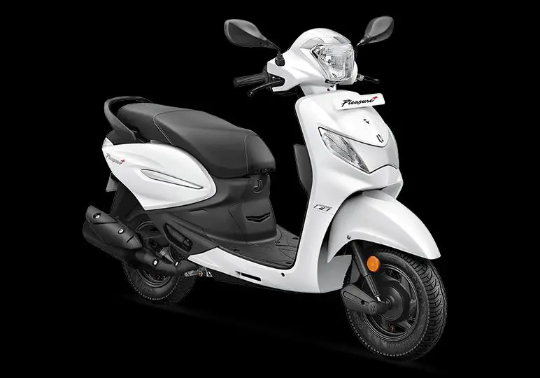 Hero Pleasure+ in Pearl Silver White Color