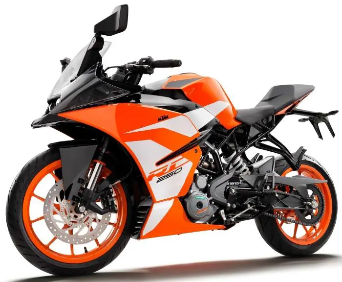 New KTM RC 250 Front 3-Quarter View