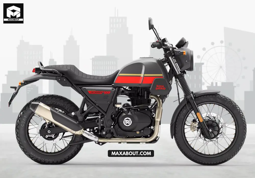 Royal Enfield Scram Scram Blazing Black