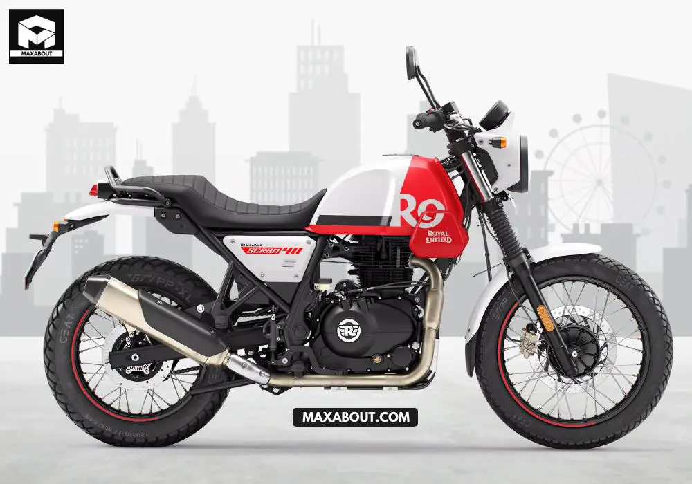 Royal Enfield Scram White Flame