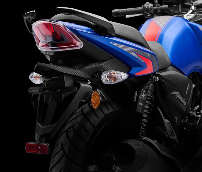 New TVS Apache RTR 160 2V Rear MIG Suspension