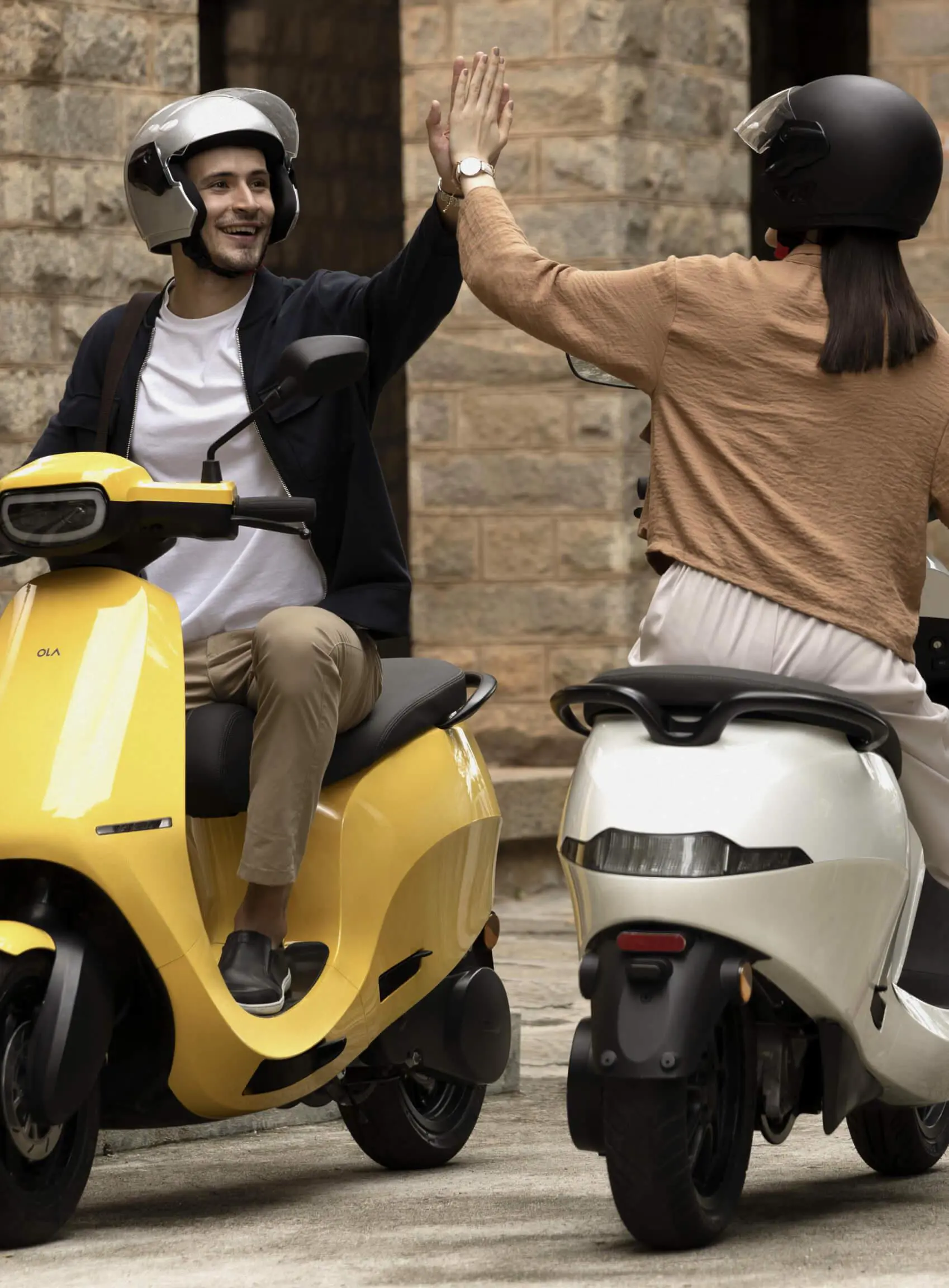Ola Scooter Front & Rear View