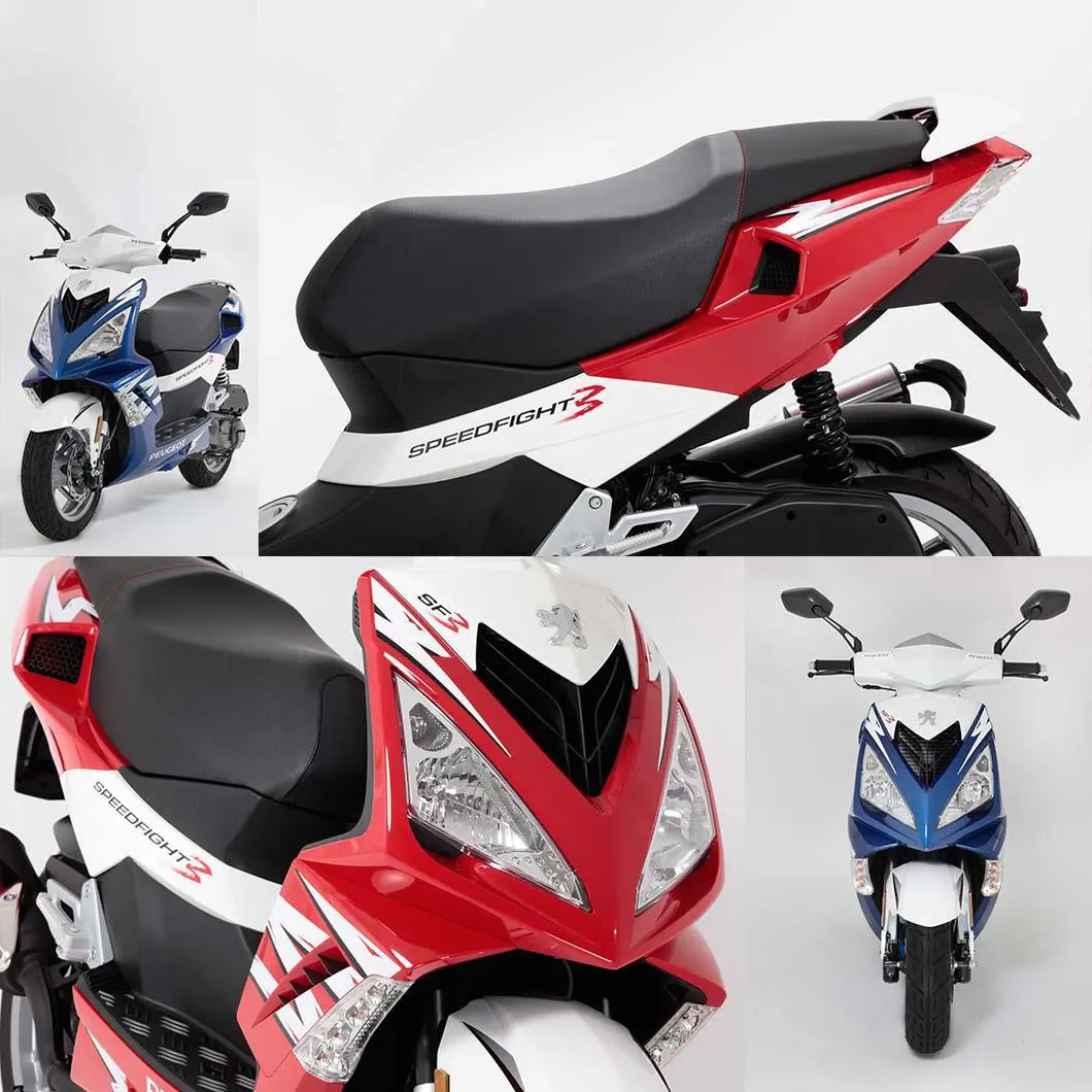 Peugeot Speedfight Close-up Shots