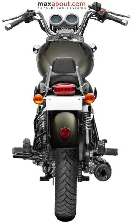 RE Thunderbird 500 Rear View