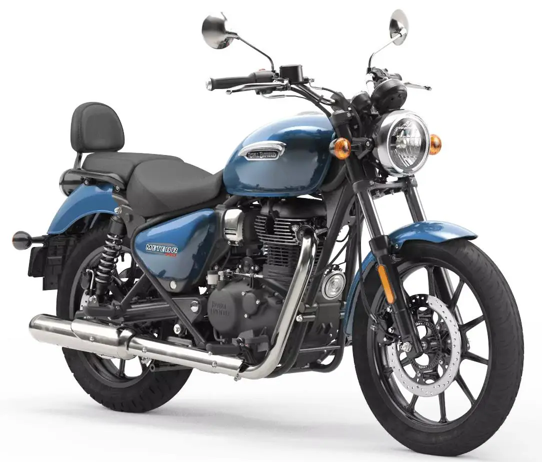 Royal Enfield Meteor 350 Stellar Front 3-Quarter View