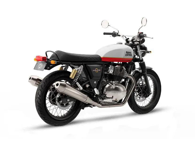 Royal Enfield Interceptor 650 Baker Express Rear 3-Quarter View