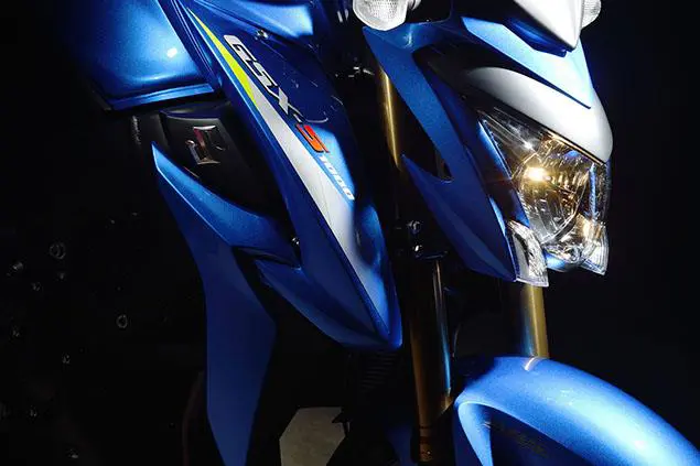 Suzuki GSX-S1000 Close-up shot