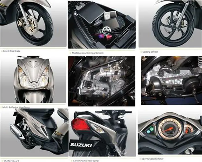 Suzuki Skydrive Multiple Shots