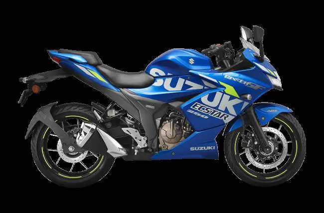 Suzuki Gixxer SF 250 Metallic Triton Blue