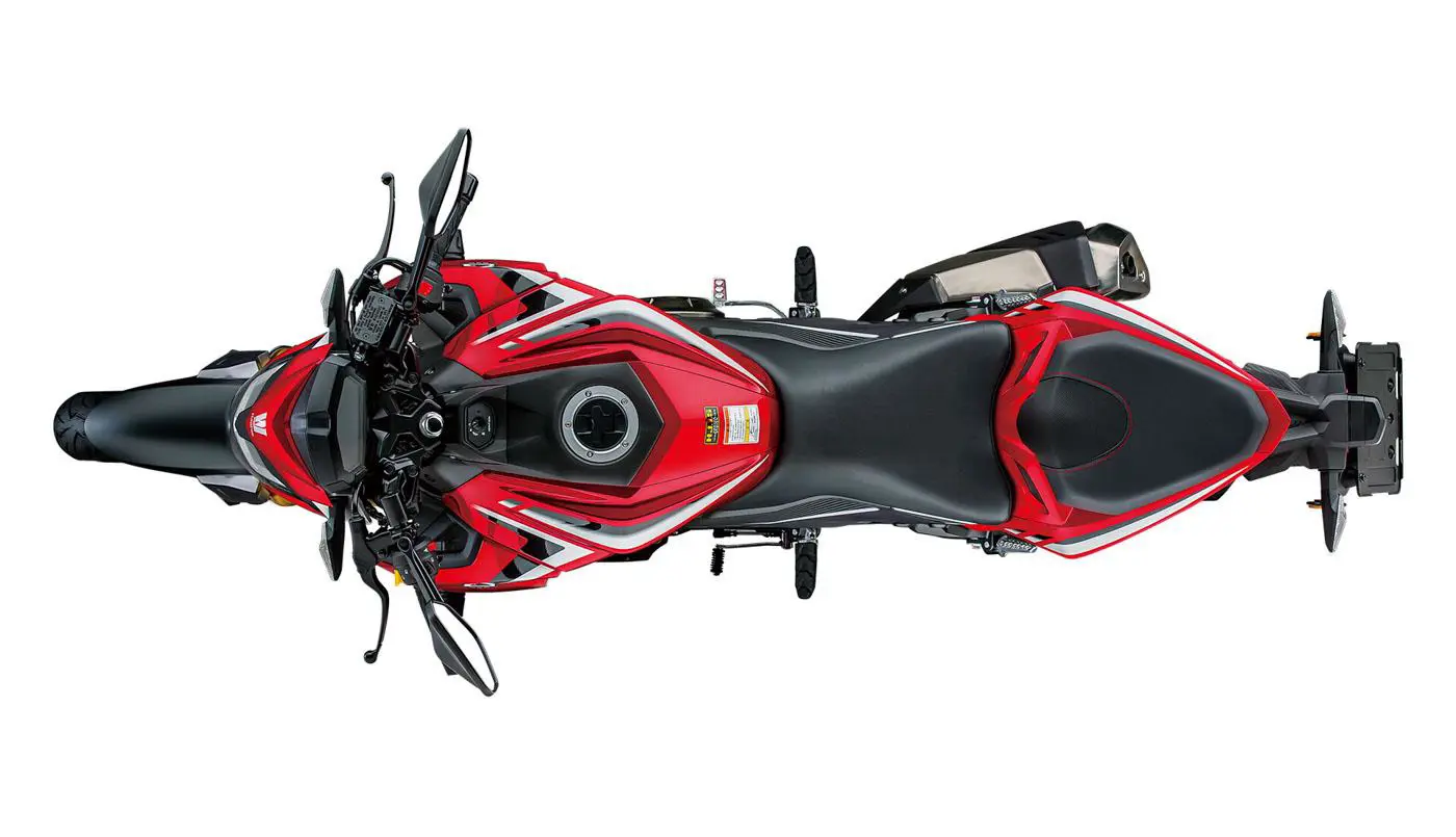 Suzuki GSX-S300 (Haojue DR300) Top View