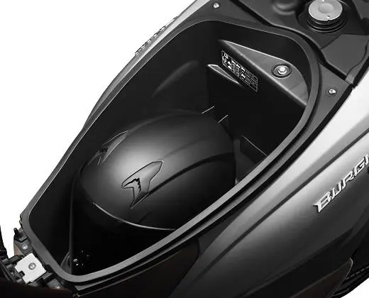 Suzuki Burgman Street EX Under Seat Storage