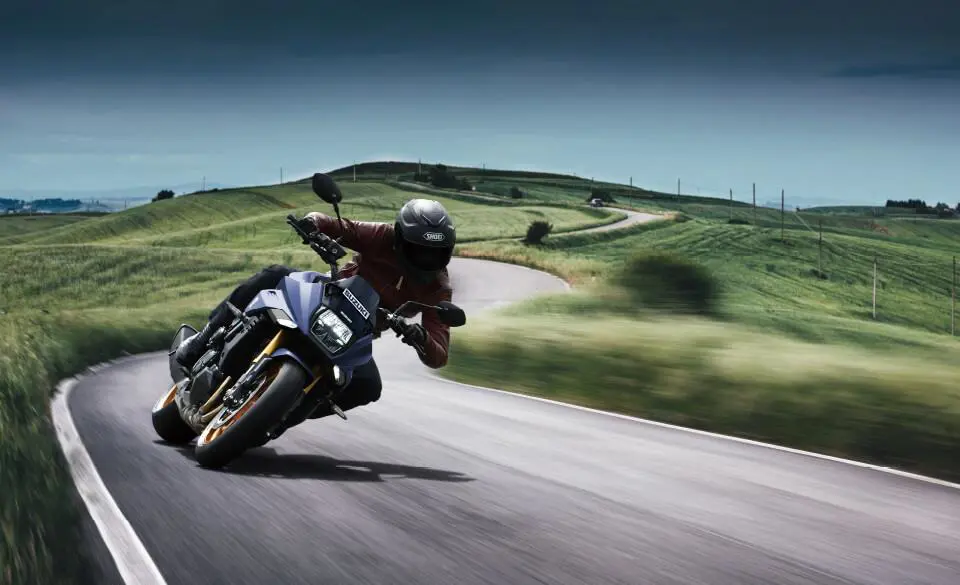 Suzuki Katana Action Shot