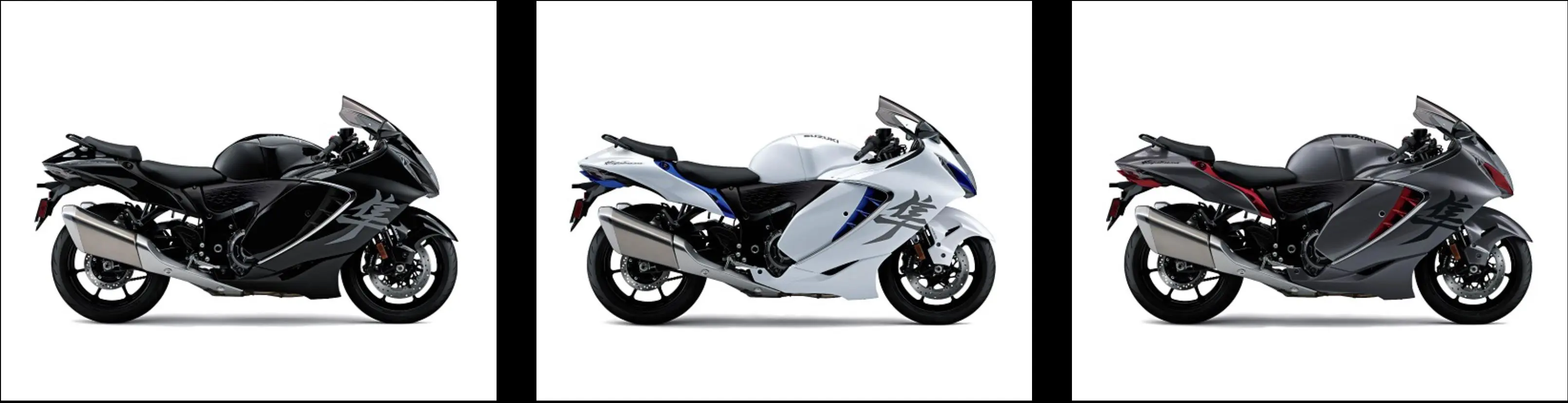 Suzuki Hayabusa Colour Options