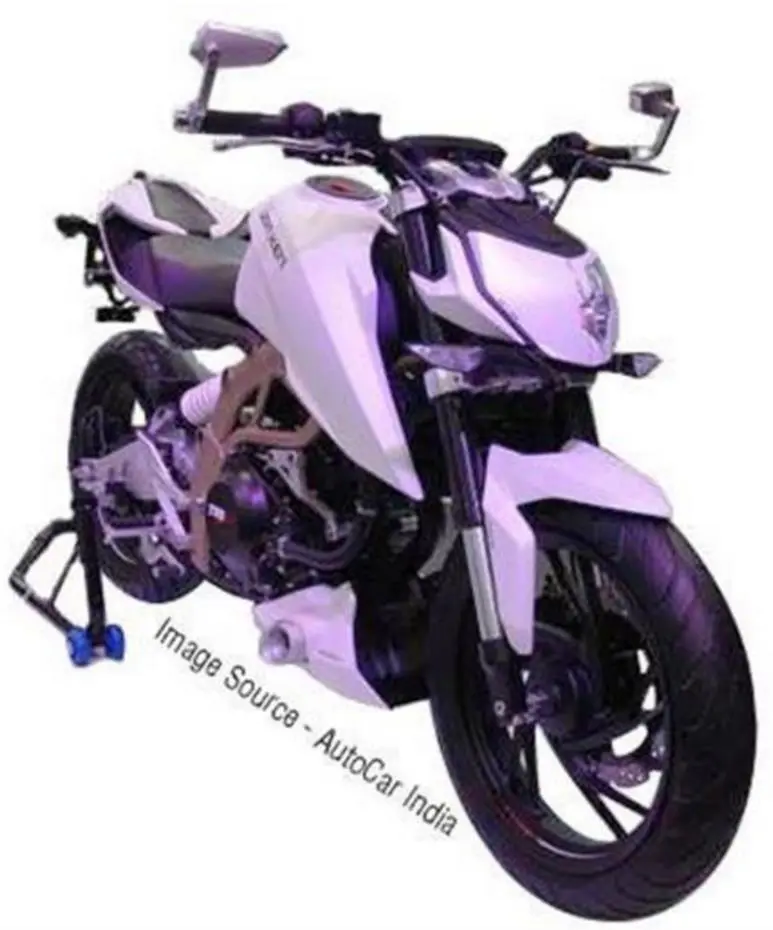 TVS Draken Front 3-Quarter